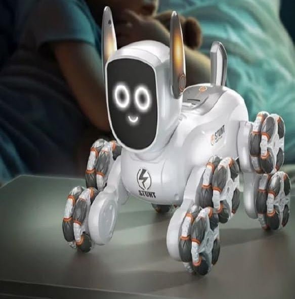 8 Wheel Multi Functional RC Robot Dog