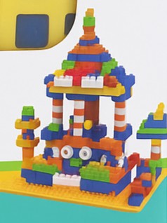 Building Blocks - 400 PCs, Various shapes for free assembly