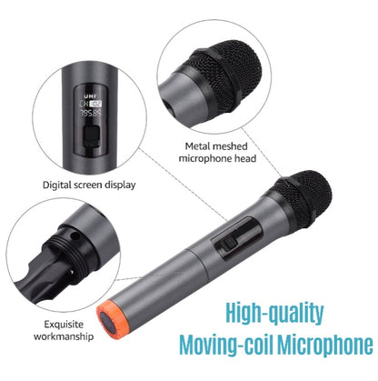 Dual-Use Professional Vocal Microphone
