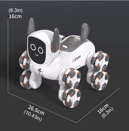 8 Wheel Multi Functional RC Robot Dog