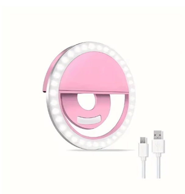 Clip-On Selfie Ring Light