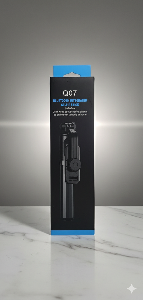 Q07 Bluetooth Integrated Selfie Stick with Tripod