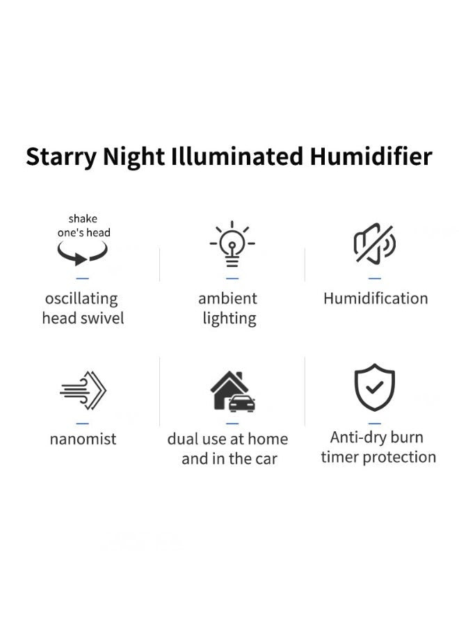 Starry Night Illuminated Humidifier