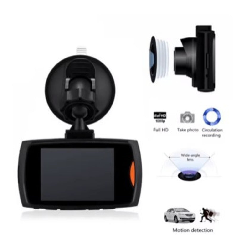 HD 5.0 MP Car Dash Camera DVR – 2.7″ LCD, Night Vision &amp; Motion Detection